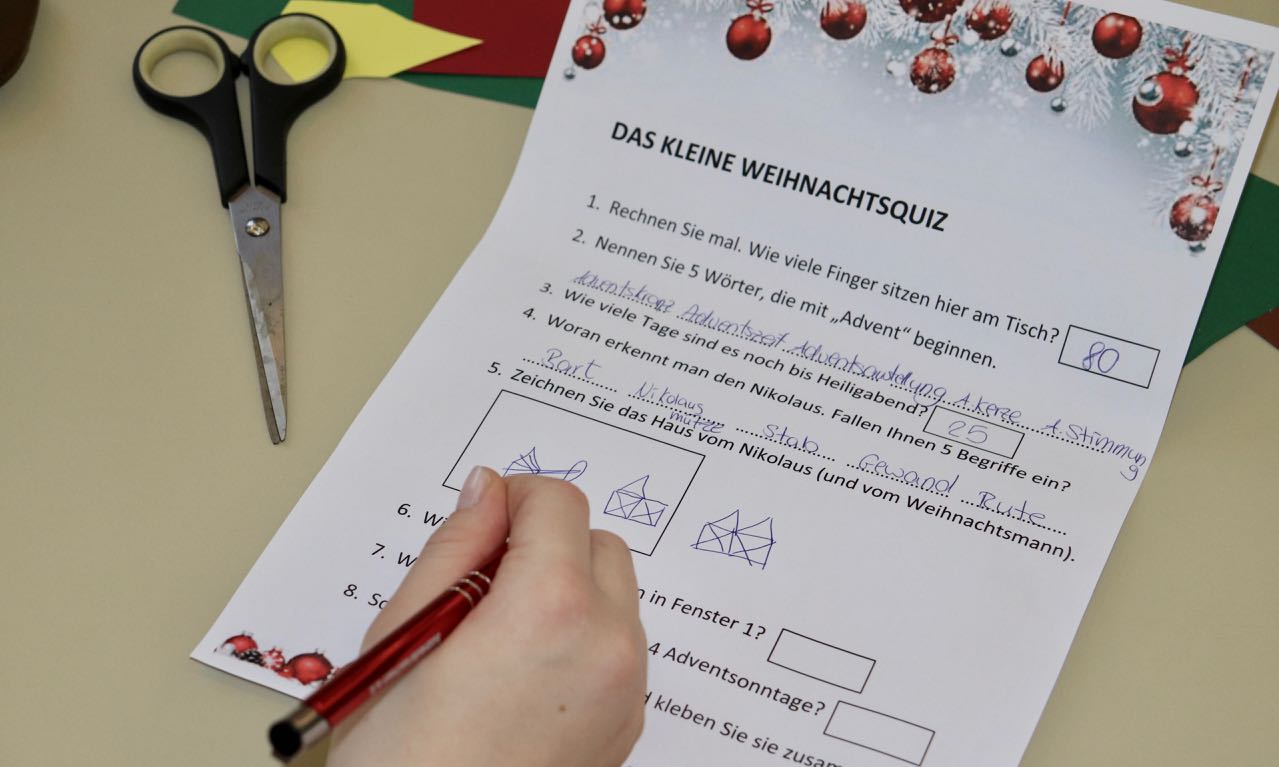 Weihnachtsquiz | Foto: Caritas