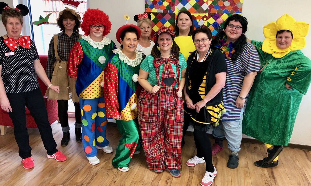   Karneval in der Tagespflege St. Vinzenz Gieboldehausen. | Foto: Caritas Südniedersachsen