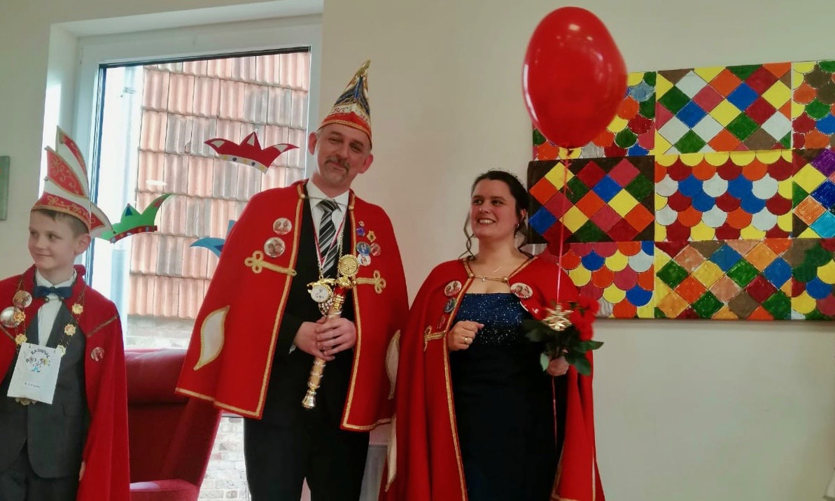   Karneval in der Tagespflege St. Vinzenz Gieboldehausen. | Foto: Caritas Südniedersachsen