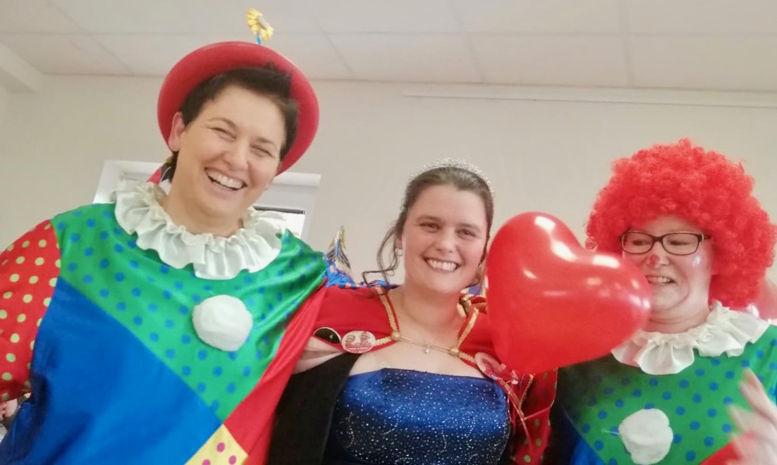   Karneval in der Tagespflege St. Vinzenz Gieboldehausen. | Foto: Caritas Südniedersachsen