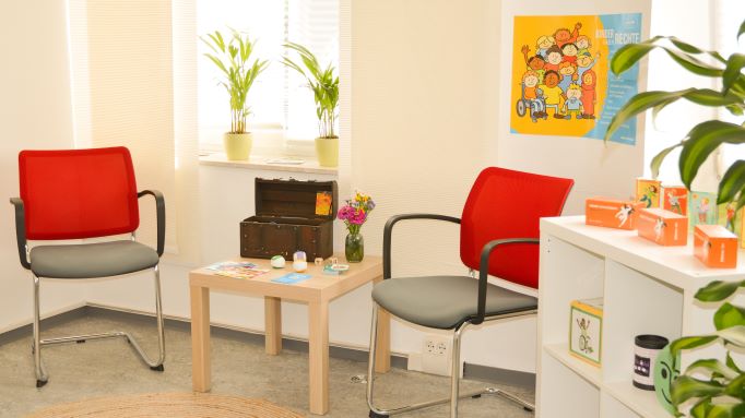 Das Kinderschutzzentrum in der Göttinger Nikolaistraße wurde im Sommer 2022 neu eingerichtet. | Foto: Kinderschutzzentrum