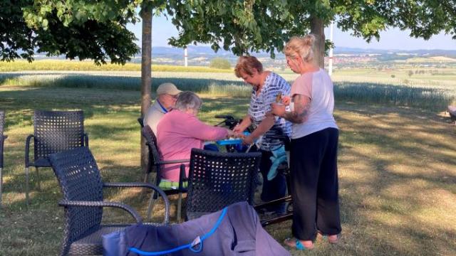 Fronleichnam auf dem Höherberg | Foto: Caritas Fronleichnam auf dem Höherberg | Foto: Caritas