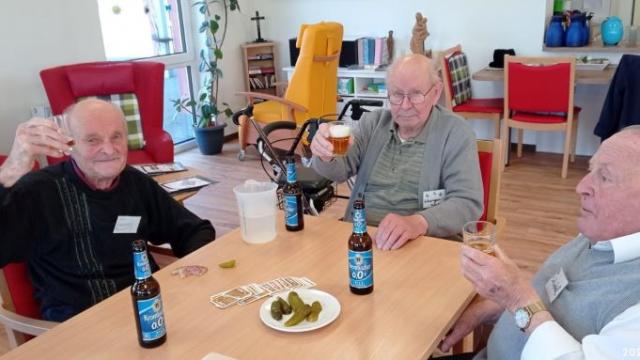 Stammtisch in der Tagespflege St. Vinzenz | Foto: Caritas Stammtisch in der Tagespflege St. Vinzenz | Foto: Caritas