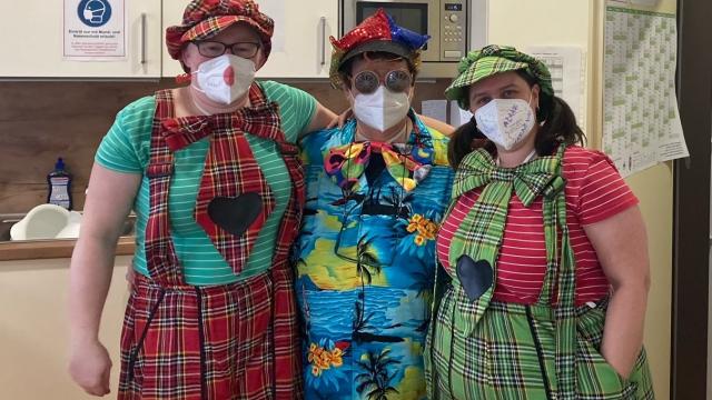 Karneval in der Tagespflege St. Vinzenz in Gieboldehausen | Foto: Caritas Südniedersachsen Karneval in der Tagespflege St. Vinzenz in Gieboldehausen | Foto: Caritas Südniedersachsen