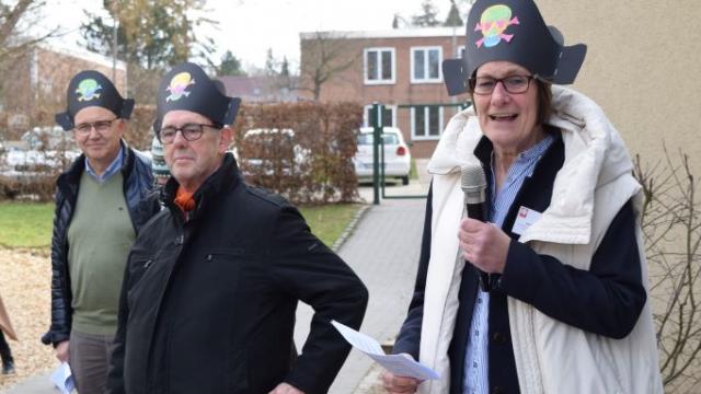 Heike Jagemann begrüßt alle Gäste. | Foto: Johannes Broermann / cps  Heike Jagemann begrüßt alle Gäste. | Foto: Johannes Broermann / cps