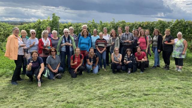 Die Pilgergruppe umfasste über 30 Ehrenamtliche der Caritas. | Foto: Caritas Die Pilgergruppe umfasste über 30 Ehrenamtliche der Caritas. | Foto: Caritas