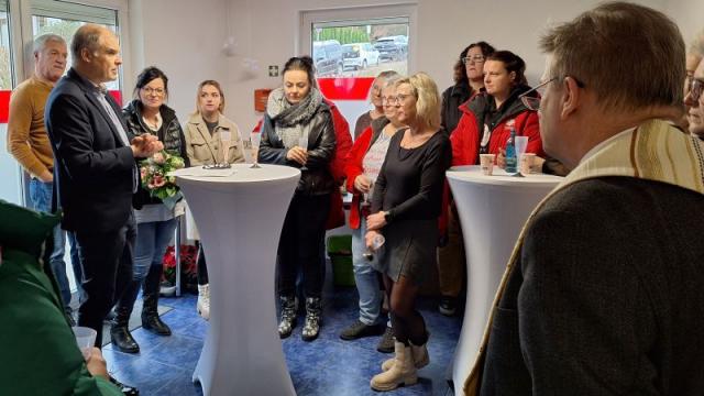 Mit einer Feierstunde wurde die Anlaufstelle Ebergötzen offiziell eröffnet. | Foto: Johannes Broermann / cps Mit einer Feierstunde wurde die Anlaufstelle Ebergötzen offiziell eröffnet. | Foto: Johannes Broermann / cps