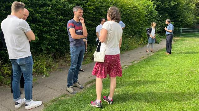 Besuch von Land und Landkreis beim GWA-Projekt in Duderstadt